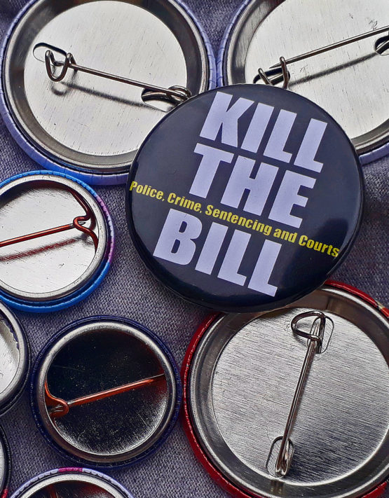 Kill the Bill badge